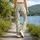 Delicate Yellow Wildflowers for Yoga, Pilates, and Everyday Spring Style Leggings - 12