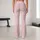 Blush Pink And Cocoa Polka Dots For Yoga Pilates And Everyday Wear Leggings - 10