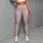 Blush Pink And Cocoa Polka Dots For Yoga Pilates And Everyday Wear Leggings - 5