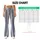 Slate Blue Vertical Stripes With Rose Pinlines For Yoga, Pilates And Daily Wear Style Leggings - 7
