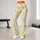 Cream Yellow Stars and Daisies for Yoga, Pilates, and Everyday Active Lifestyle Leggings - 10