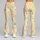 Cream Yellow Stars and Daisies for Yoga, Pilates, and Everyday Active Lifestyle Leggings - 9