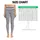Charcoal And Silver Horizontal Stripes For Yoga, Pilates And Everyday Activewear Style Leggings - 3