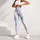 Pastel Abstract Brushstrokes for Yoga, Pilates, and Everyday Studio-to-Street Style Leggings - 4