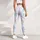 Pastel Abstract Brushstrokes for Yoga, Pilates, and Everyday Studio-to-Street Style Leggings - 5