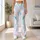 Pastel Abstract Brushstrokes for Yoga, Pilates, and Everyday Studio-to-Street Style Leggings - 10