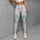 Pastel Abstract Brushstrokes for Yoga, Pilates, and Everyday Studio-to-Street Style Leggings - 6