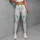 Pastel Abstract Brushstrokes for Yoga, Pilates, and Everyday Studio-to-Street Style Leggings - 4