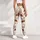 Warm Chestnut Galloping Horses for Pilates, Trail Days and Everyday Country Style Leggings - 6