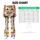 Warm Chestnut Galloping Horses for Pilates, Trail Days and Everyday Country Style Leggings - 7