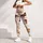 Warm Chestnut Galloping Horses for Pilates, Trail Days and Everyday Country Style Leggings - 5