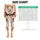 Warm Chestnut Galloping Horses for Pilates, Trail Days and Everyday Country Style Leggings - 3