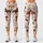 Warm Chestnut Galloping Horses for Pilates, Trail Days and Everyday Country Style Leggings - 1