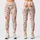 Copper Line-Art Flowers for Yoga, Pilates and Relaxed Everyday Studio-to-Street Style Leggings - 3