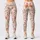 Copper Line-Art Flowers for Yoga, Pilates and Relaxed Everyday Studio-to-Street Style Leggings - 1