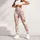 Copper Line-Art Flowers for Yoga, Pilates and Relaxed Everyday Studio-to-Street Style Leggings - 5