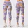 Sleeping Angel Clouds And Golden Stars For Dreamy Yoga And Pilates Sessions Leggings - 3