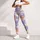 Sleeping Angel Clouds And Golden Stars For Dreamy Yoga And Pilates Sessions Leggings - 5