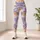 Sleeping Angel Clouds And Golden Stars For Dreamy Yoga And Pilates Sessions Leggings - 4