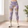 Sleeping Angel Clouds And Golden Stars For Dreamy Yoga And Pilates Sessions Leggings - 6