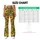 Golden Daisies on Sage Green for Yoga, Pilates, and Everyday Style Leggings - 7