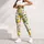 Golden Lemons and Pears for Sunny Yoga, Pilates, and Everyday Outings Leggings - 4