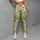 Golden Lemons and Pears for Sunny Yoga, Pilates, and Everyday Outings Leggings - 6