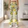 Golden Lemons and Pears for Sunny Yoga, Pilates, and Everyday Outings Leggings - 12