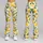 Golden Lemons and Pears for Sunny Yoga, Pilates, and Everyday Outings Leggings - 9