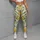 Golden Lemons and Pears for Sunny Yoga, Pilates, and Everyday Outings Leggings - 4