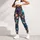 Colorful Botanical Foliage for Yoga, Pilates and Everyday Activewear Leggings - 6