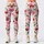 Cherry and Lipstick Kiss Motifs for Yoga, Pilates and Sweet Weekend Casual Style Leggings - 3
