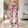 Cherry and Lipstick Kiss Motifs for Yoga, Pilates and Sweet Weekend Casual Style Leggings - 11