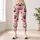 Cherry and Lipstick Kiss Motifs for Yoga, Pilates and Sweet Weekend Casual Style Leggings - 4