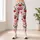 Cherry and Lipstick Kiss Motifs for Yoga, Pilates and Sweet Weekend Casual Style Leggings - 6