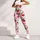 Cherry and Lipstick Kiss Motifs for Yoga, Pilates and Sweet Weekend Casual Style Leggings - 5