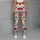 Cherry and Lipstick Kiss Motifs for Yoga, Pilates and Sweet Weekend Casual Style Leggings - 4