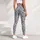 Soft Gray Leopard Spots for Yoga, Pilates and Everyday Activewear Style for Women Leggings - 6