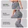 Soft Gray Leopard Spots for Yoga, Pilates and Everyday Activewear Style for Women Leggings - 8
