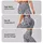 Soft Gray Leopard Spots for Yoga, Pilates and Everyday Activewear Style for Women Leggings - 2