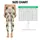 Ivory Peacock Feathers for Yoga, Pilates, and Everyday Activewear Style Leggings - 1