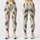Ivory Peacock Feathers for Yoga, Pilates, and Everyday Activewear Style Leggings - 3
