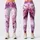 Lavender Pink Abstract Splatter for Yoga Pilates and Everyday Wear Leggings - 1
