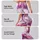 Lavender Pink Abstract Splatter for Yoga Pilates and Everyday Wear Leggings - 2