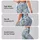 Turquoise Floral Medallions for Yoga, Pilates and Everyday City Style Leggings - 2