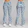 Turquoise Floral Medallions for Yoga, Pilates and Everyday City Style Leggings - 9