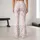 Soft Pink Hearts And Tiny Blossoms For Yoga, Pilates, And Relaxed Everyday Style Leggings - 10