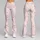 Soft Pink Hearts And Tiny Blossoms For Yoga, Pilates, And Relaxed Everyday Style Leggings - 9