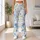 Blue Daisy Wildflowers for Yoga, Pilates, and Fresh Everyday Spring Style Leggings - 11