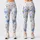 Blue Daisy Wildflowers for Yoga, Pilates, and Fresh Everyday Spring Style Leggings - 3